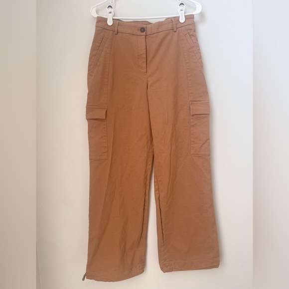 Express High Waisted Convertible Hem Cargo Trouser Pant Size 10 - Picture 2 of 13